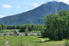 Gaspipeline über Pine River